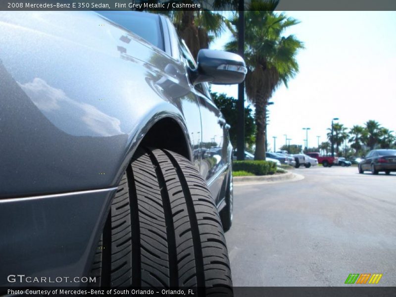Flint Grey Metallic / Cashmere 2008 Mercedes-Benz E 350 Sedan