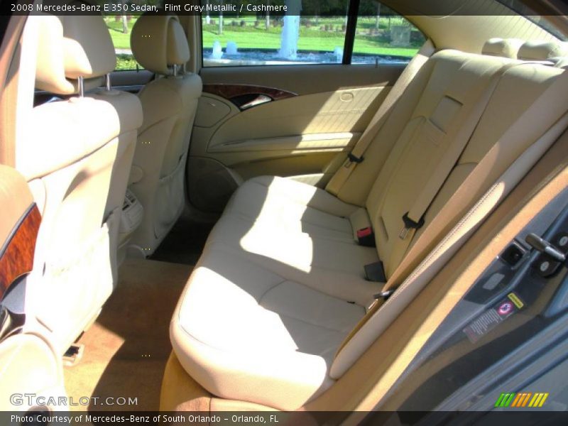 Flint Grey Metallic / Cashmere 2008 Mercedes-Benz E 350 Sedan