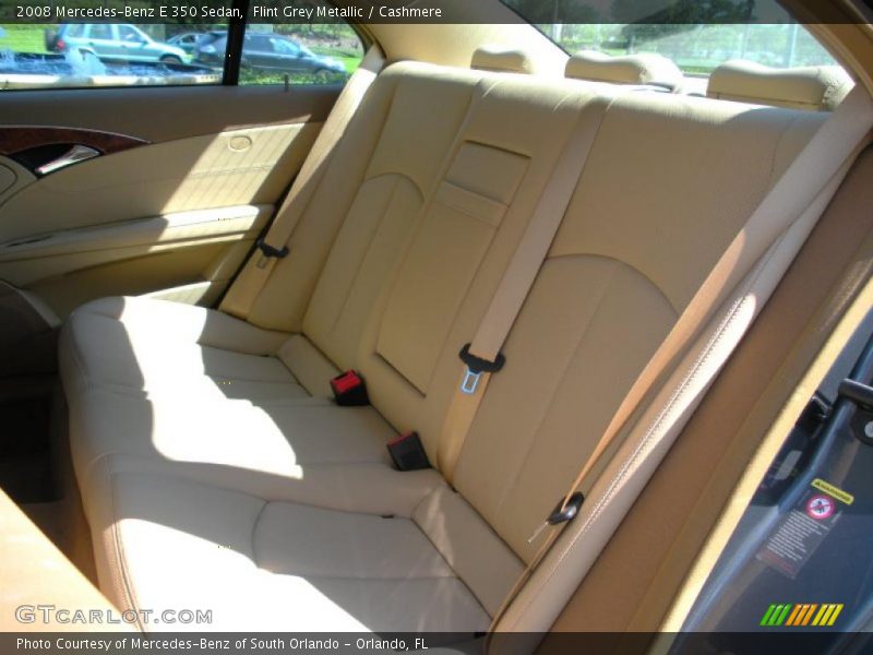 Flint Grey Metallic / Cashmere 2008 Mercedes-Benz E 350 Sedan