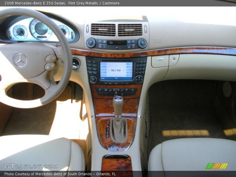 Flint Grey Metallic / Cashmere 2008 Mercedes-Benz E 350 Sedan