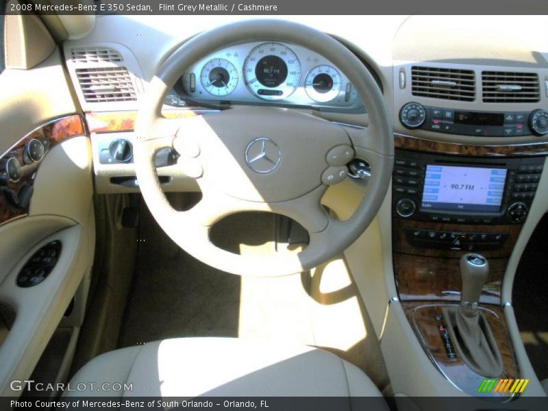 Flint Grey Metallic / Cashmere 2008 Mercedes-Benz E 350 Sedan