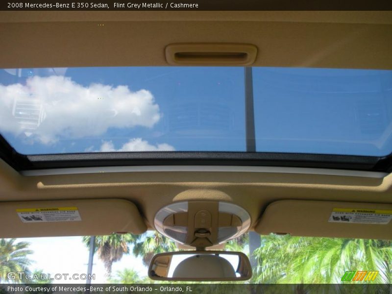 Flint Grey Metallic / Cashmere 2008 Mercedes-Benz E 350 Sedan