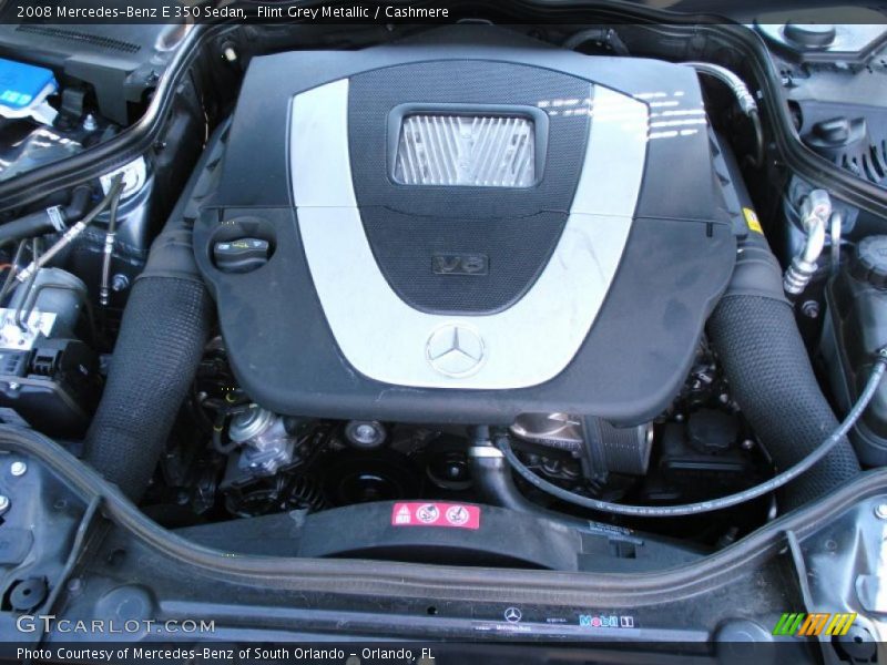 Flint Grey Metallic / Cashmere 2008 Mercedes-Benz E 350 Sedan