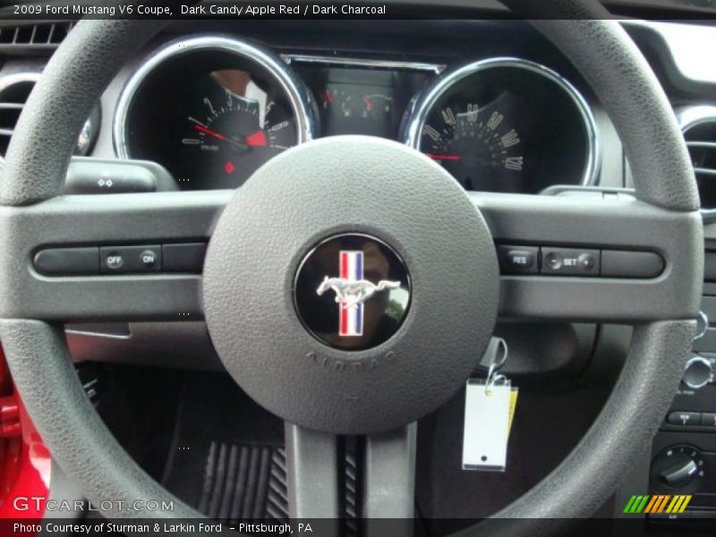 Dark Candy Apple Red / Dark Charcoal 2009 Ford Mustang V6 Coupe