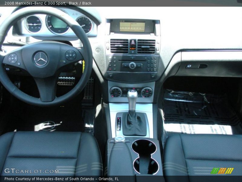 Black / Black 2008 Mercedes-Benz C 300 Sport