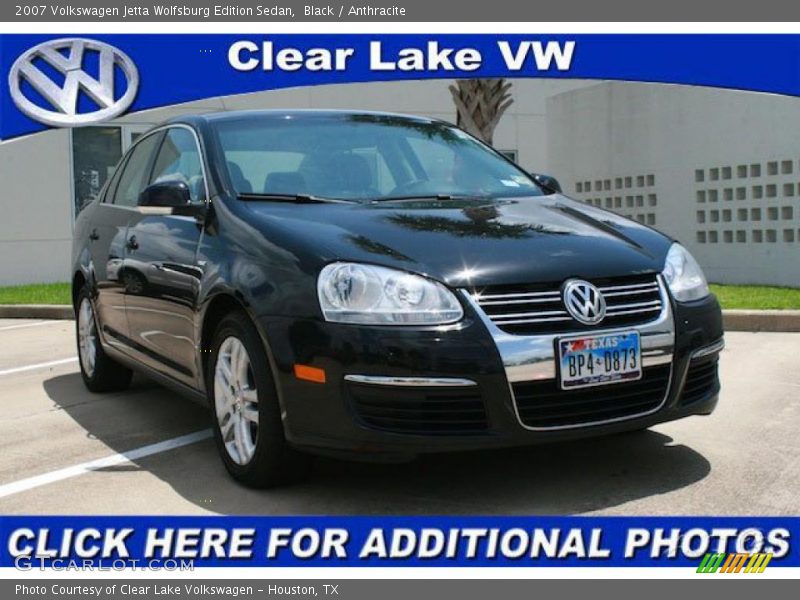 Black / Anthracite 2007 Volkswagen Jetta Wolfsburg Edition Sedan