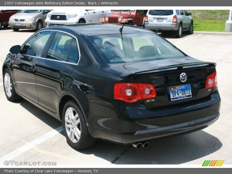 Black / Anthracite 2007 Volkswagen Jetta Wolfsburg Edition Sedan