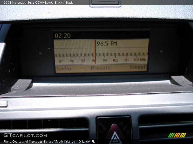 Black / Black 2008 Mercedes-Benz C 300 Sport