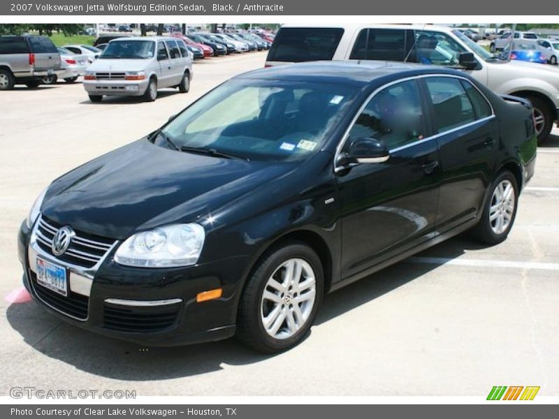 Black / Anthracite 2007 Volkswagen Jetta Wolfsburg Edition Sedan