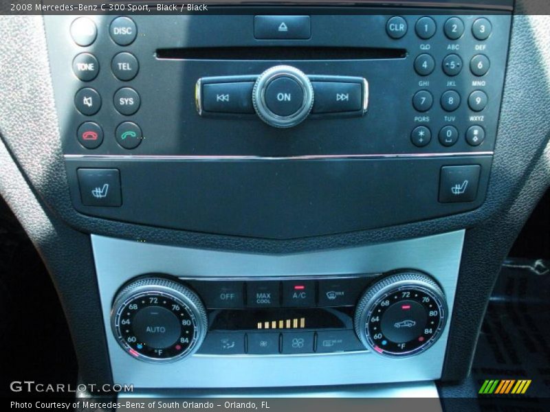 Black / Black 2008 Mercedes-Benz C 300 Sport