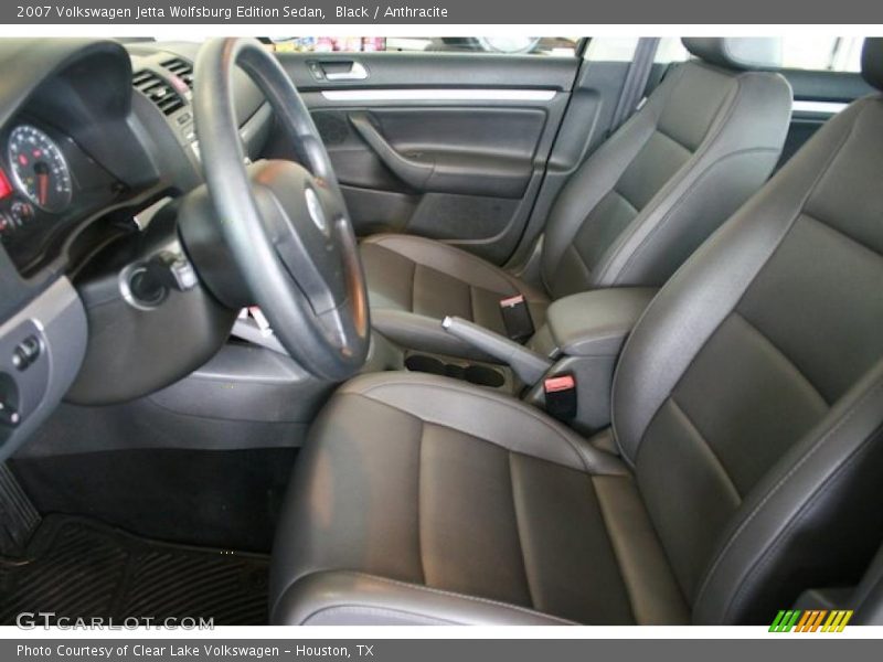 Black / Anthracite 2007 Volkswagen Jetta Wolfsburg Edition Sedan