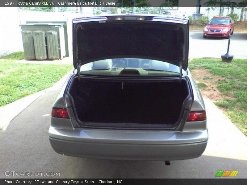 Cashmere Beige Metallic / Beige 1997 Toyota Camry XLE V6