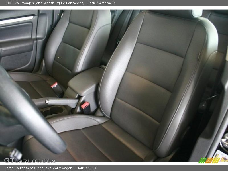Black / Anthracite 2007 Volkswagen Jetta Wolfsburg Edition Sedan