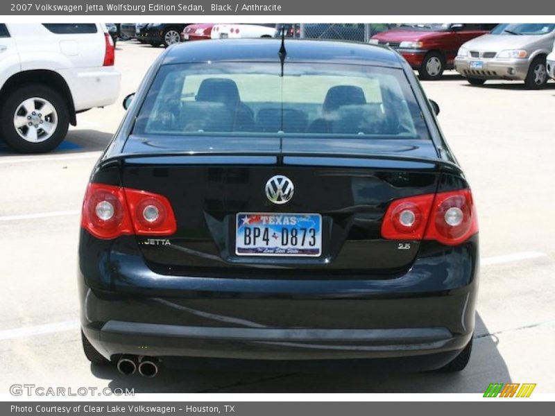 Black / Anthracite 2007 Volkswagen Jetta Wolfsburg Edition Sedan