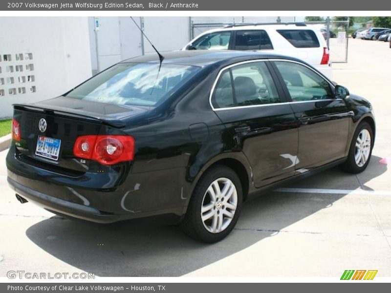 Black / Anthracite 2007 Volkswagen Jetta Wolfsburg Edition Sedan