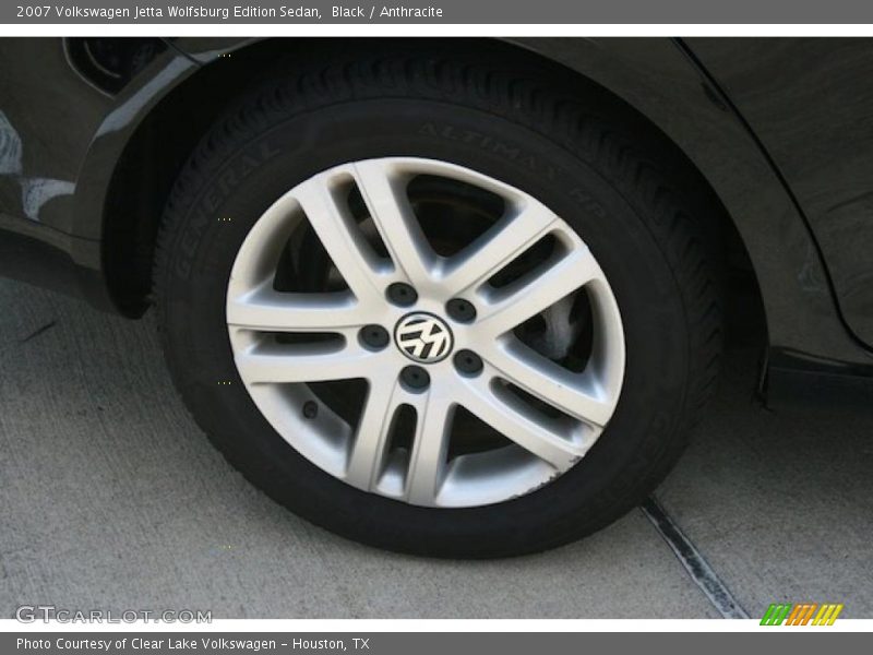 Black / Anthracite 2007 Volkswagen Jetta Wolfsburg Edition Sedan
