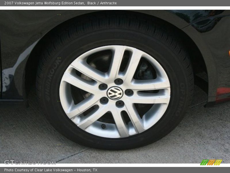 Black / Anthracite 2007 Volkswagen Jetta Wolfsburg Edition Sedan
