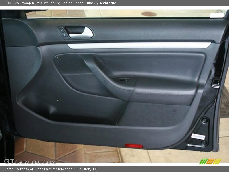Black / Anthracite 2007 Volkswagen Jetta Wolfsburg Edition Sedan