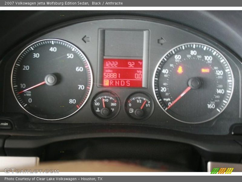 Black / Anthracite 2007 Volkswagen Jetta Wolfsburg Edition Sedan