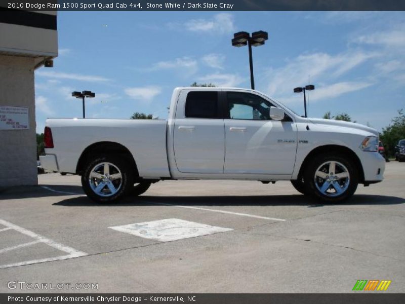 Stone White / Dark Slate Gray 2010 Dodge Ram 1500 Sport Quad Cab 4x4