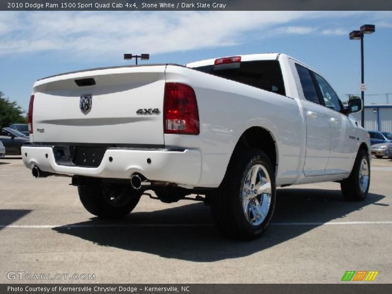 Stone White / Dark Slate Gray 2010 Dodge Ram 1500 Sport Quad Cab 4x4