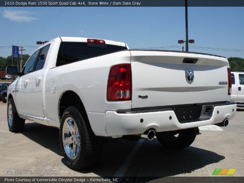 Stone White / Dark Slate Gray 2010 Dodge Ram 1500 Sport Quad Cab 4x4