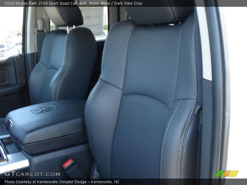 Stone White / Dark Slate Gray 2010 Dodge Ram 1500 Sport Quad Cab 4x4