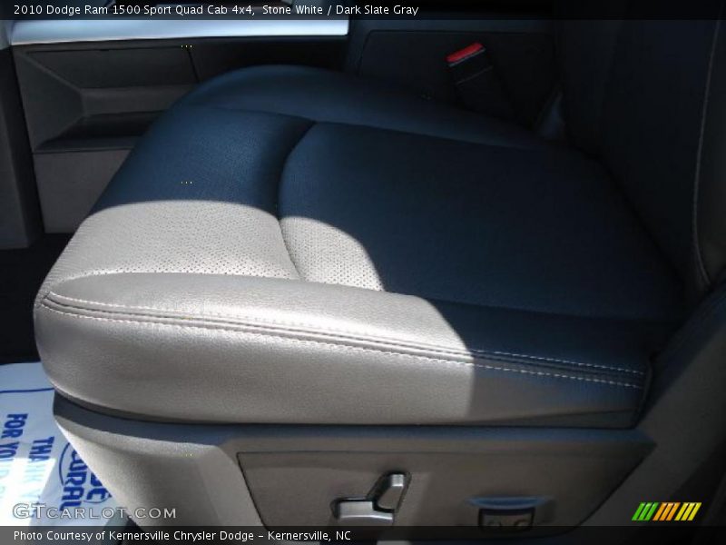 Stone White / Dark Slate Gray 2010 Dodge Ram 1500 Sport Quad Cab 4x4