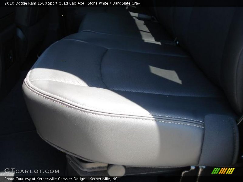 Stone White / Dark Slate Gray 2010 Dodge Ram 1500 Sport Quad Cab 4x4