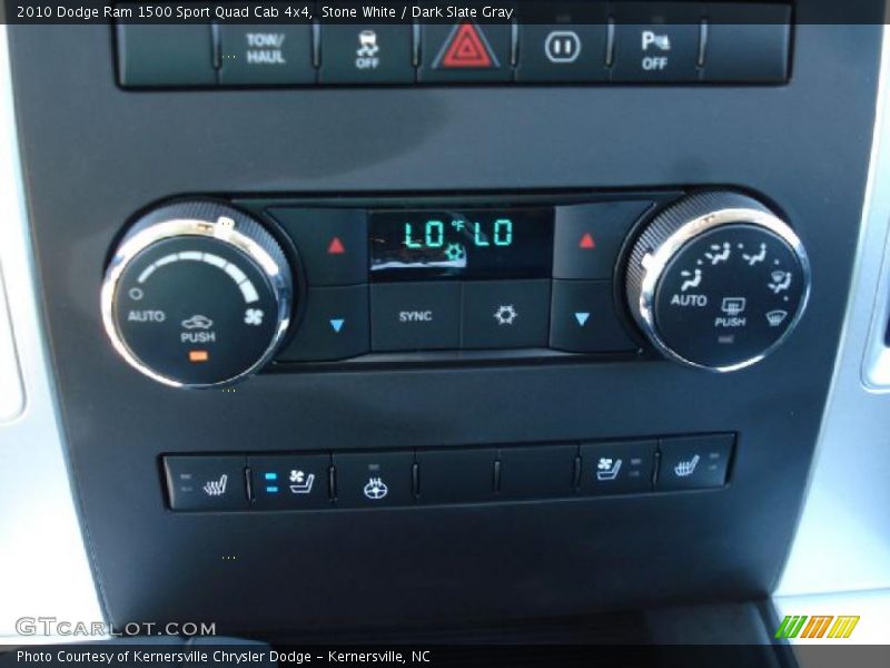 Stone White / Dark Slate Gray 2010 Dodge Ram 1500 Sport Quad Cab 4x4