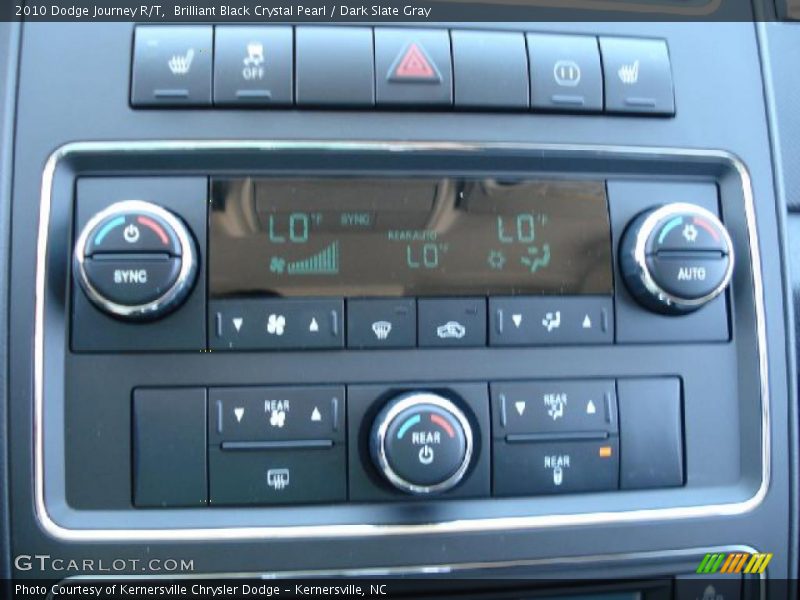 Brilliant Black Crystal Pearl / Dark Slate Gray 2010 Dodge Journey R/T