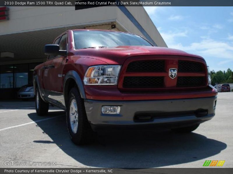 Inferno Red Crystal Pearl / Dark Slate/Medium Graystone 2010 Dodge Ram 1500 TRX Quad Cab