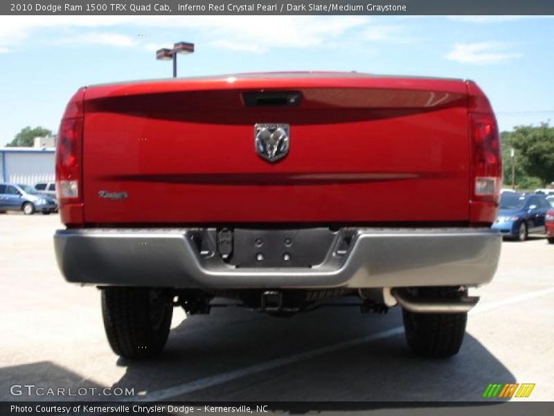 Inferno Red Crystal Pearl / Dark Slate/Medium Graystone 2010 Dodge Ram 1500 TRX Quad Cab