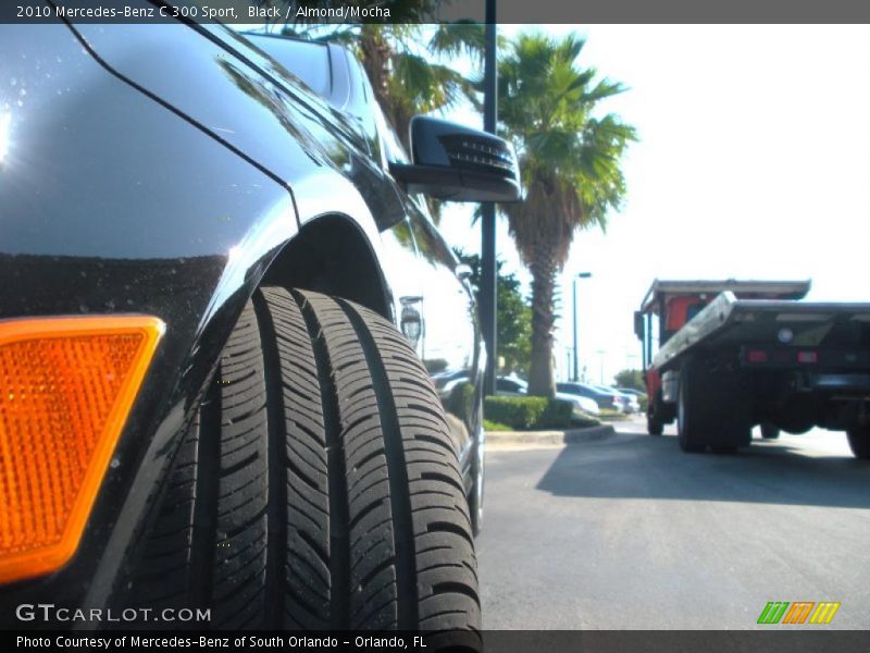 Black / Almond/Mocha 2010 Mercedes-Benz C 300 Sport