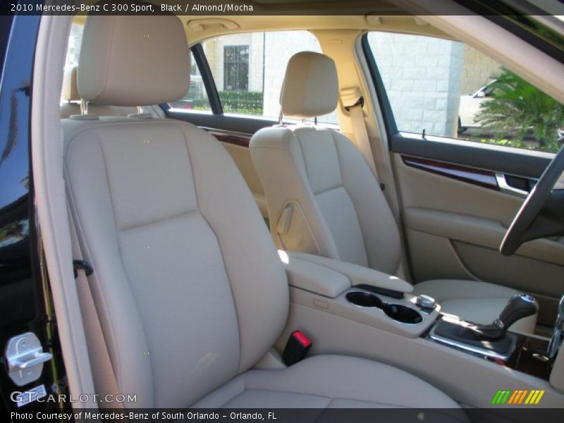 Black / Almond/Mocha 2010 Mercedes-Benz C 300 Sport