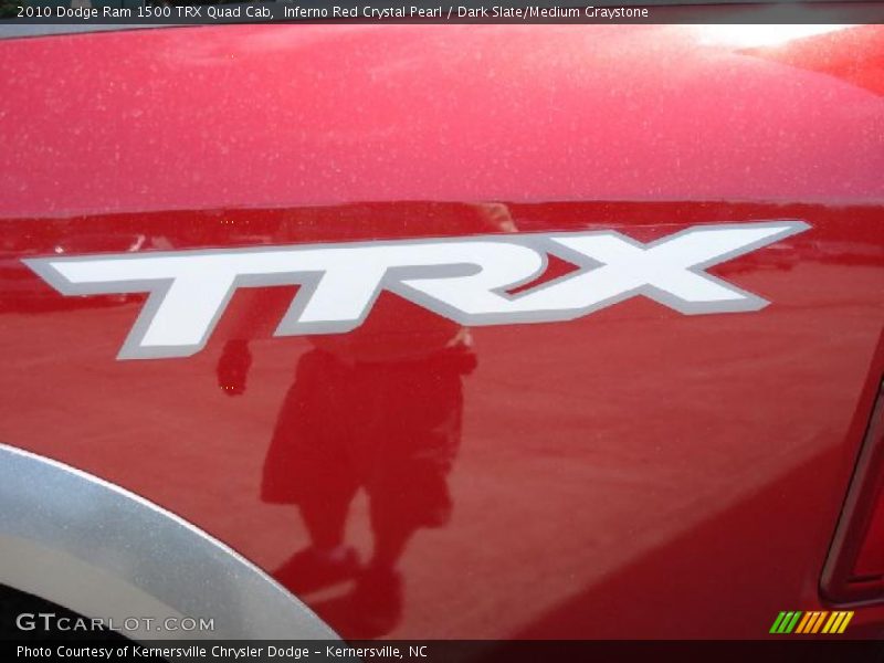 Inferno Red Crystal Pearl / Dark Slate/Medium Graystone 2010 Dodge Ram 1500 TRX Quad Cab
