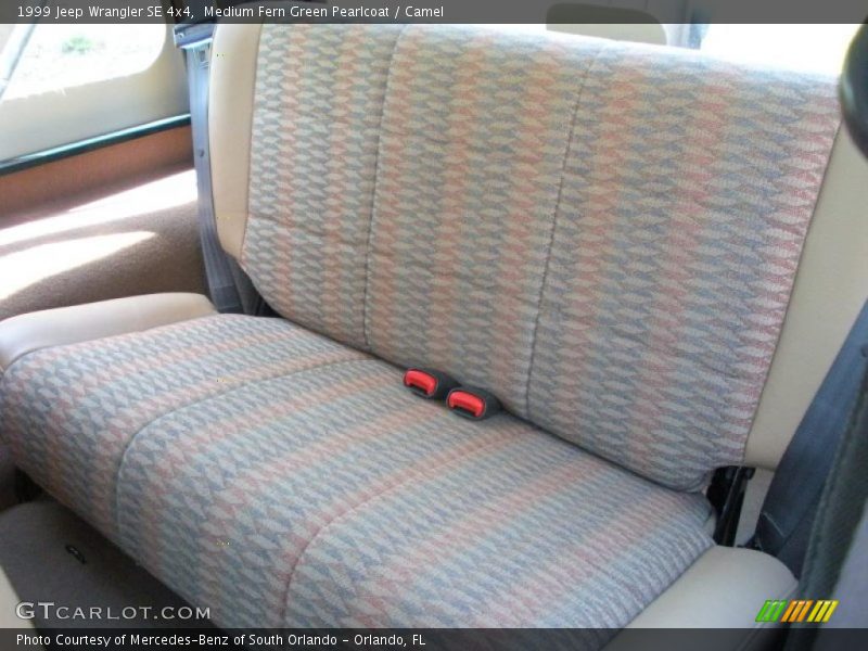 Medium Fern Green Pearlcoat / Camel 1999 Jeep Wrangler SE 4x4
