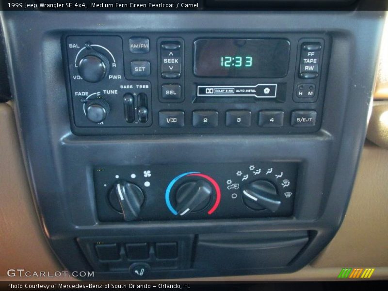 Medium Fern Green Pearlcoat / Camel 1999 Jeep Wrangler SE 4x4