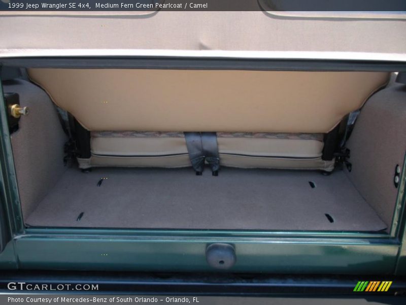 Medium Fern Green Pearlcoat / Camel 1999 Jeep Wrangler SE 4x4