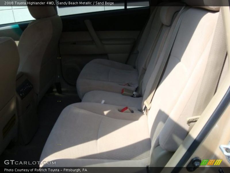 Sandy Beach Metallic / Sand Beige 2008 Toyota Highlander 4WD