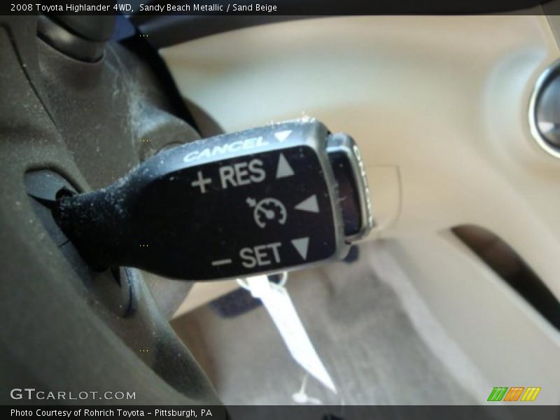 Sandy Beach Metallic / Sand Beige 2008 Toyota Highlander 4WD
