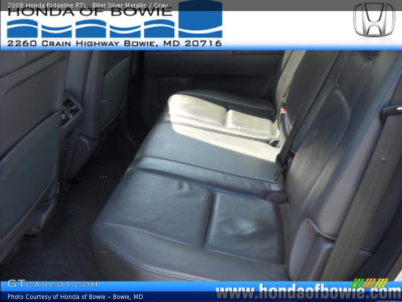 Billet Silver Metallic / Gray 2008 Honda Ridgeline RTL
