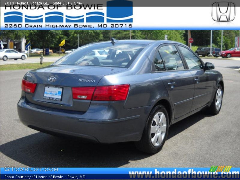 Slate Blue / Gray 2010 Hyundai Sonata GLS