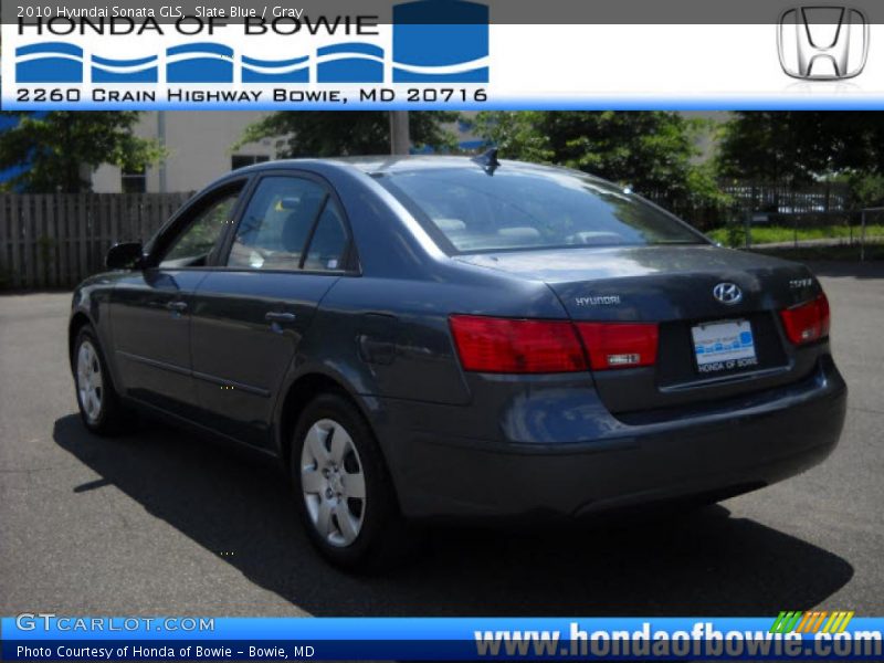 Slate Blue / Gray 2010 Hyundai Sonata GLS