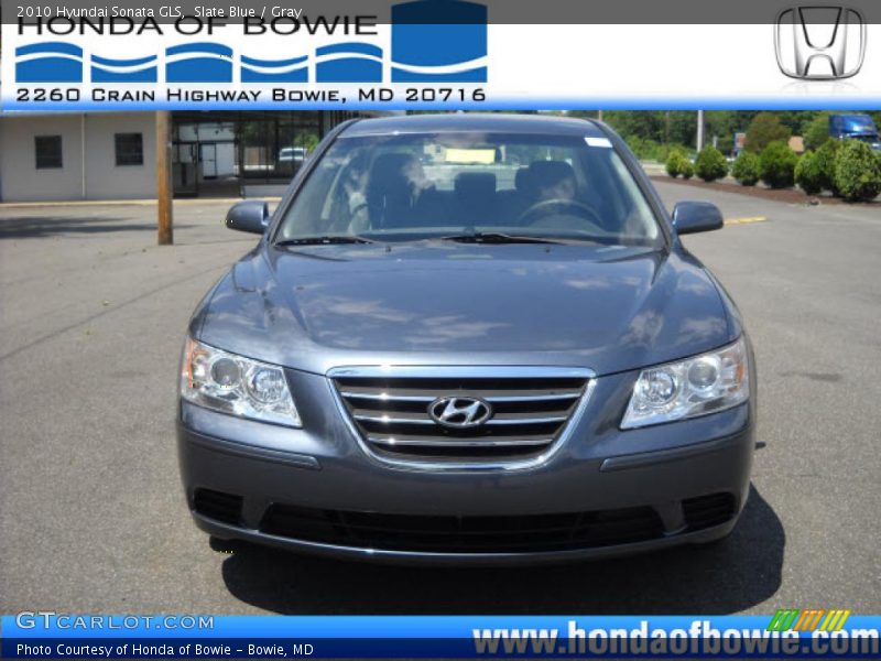 Slate Blue / Gray 2010 Hyundai Sonata GLS
