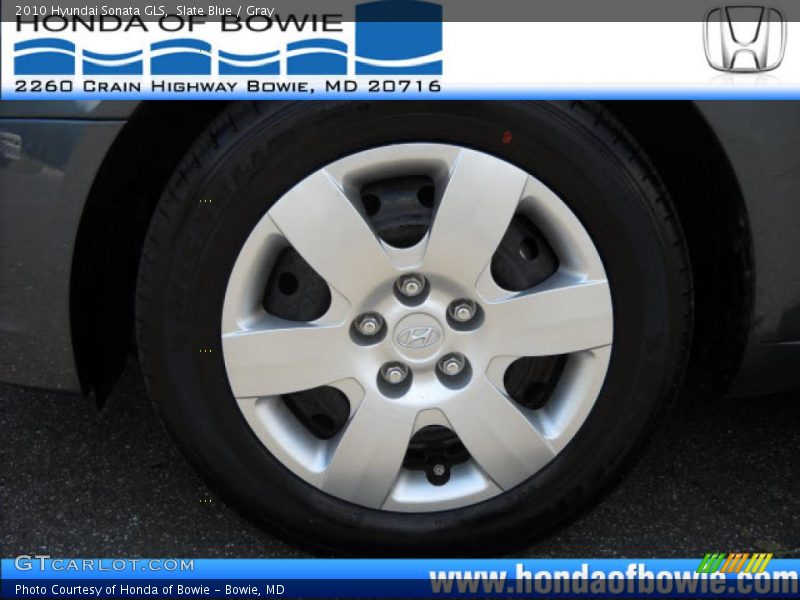 Slate Blue / Gray 2010 Hyundai Sonata GLS