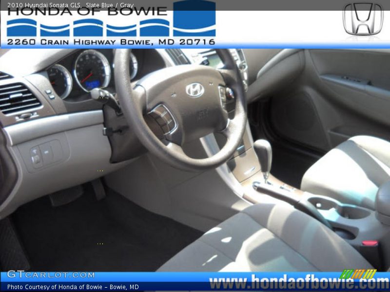 Slate Blue / Gray 2010 Hyundai Sonata GLS