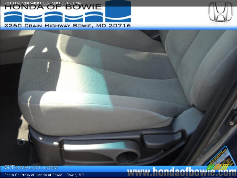 Slate Blue / Gray 2010 Hyundai Sonata GLS