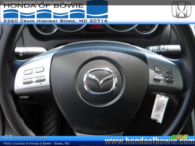 Ebony Black / Black 2009 Mazda MAZDA6 i SV