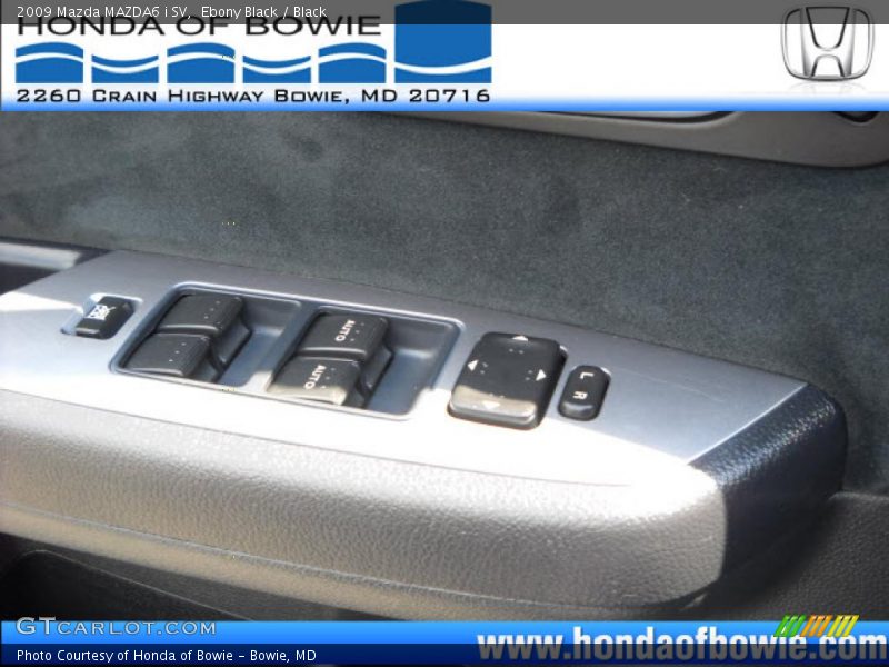 Ebony Black / Black 2009 Mazda MAZDA6 i SV